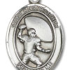 St. Christopher - Football Medal and Necklace