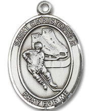 St. Christopher - Hockey Medal and Necklace