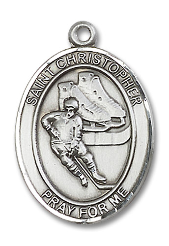 st christopher hockey medal