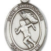 St. Christopher - Track&Field Medal and Necklace