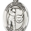 St. Sebastian - Golf Medal and Necklace