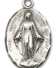 Immaculate Conception Medal and Necklace