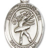 St Christopher - Dance Medal and Necklace