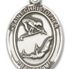 St Christopher - Gymnastics Medal and Necklace