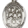 St Christopher - Choir Medal and Necklace
