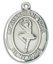 Guardian Angel - Dance Medal and Necklace