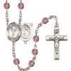 Cheerleading Amethyst Rosary