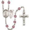 Lacrosse Amethyst Rosary