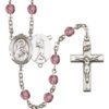 Baseball Amethyst Rosary