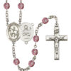 Equestrian Amethyst Rosary