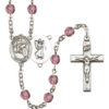Motorcycle Amethyst Rosary