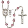 Field Hockey Amethyst Rosary