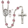 Hockey Amethyst Rosary