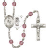 Wrestling Amethyst Rosary