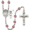 Lacrosse Amethyst Rosary
