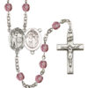 Golf Amethyst Rosary