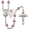 Wrestling Amethyst Rosary