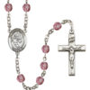 Basketball Amethyst Rosary