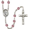 Hockey Amethyst Rosary