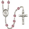 Wrestling Amethyst Rosary