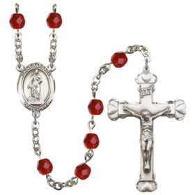 St. Barbara Ruby Rosary
