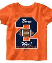 Baby T-Shirt Born 2 Win