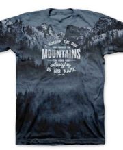 Adult All-Over Print T - Who Made The Mountains