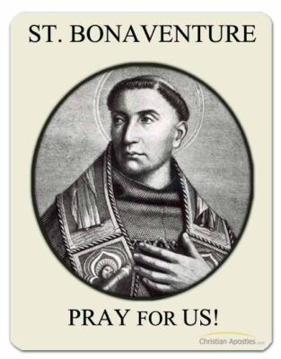 St. Bonaventure Pray for Us