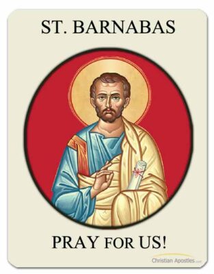 St. Barnabas Pray for Us