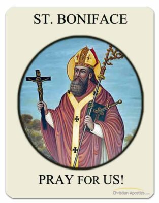 St. Boniface Pray for Us