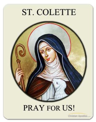 St. Colette Pray for Us