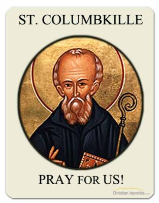 St. Columbkille Pray for Us