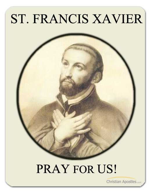 St. Francis Xavier – christianapostles.com