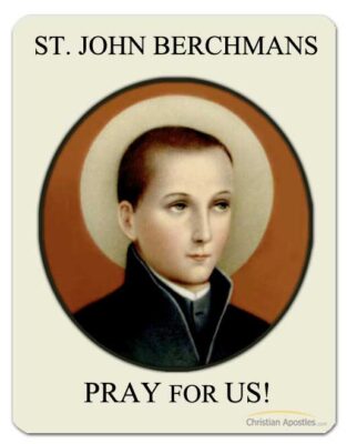 St. John Berchmans Pray for Us