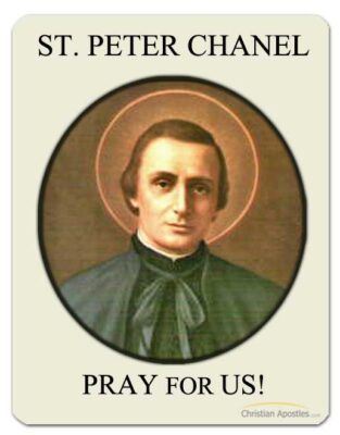 St. Peter Chanel Medal - Christian Apostles.com