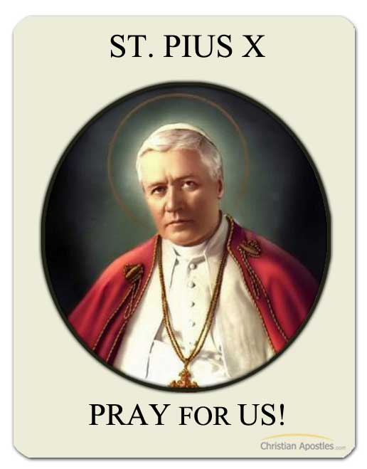 St. Pius X - Christian Apostles.com