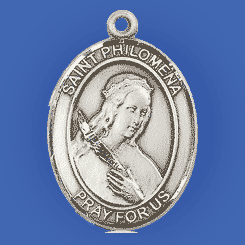 Saint Philomena Medal Pendant