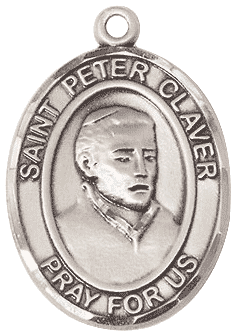 St. Peter Claver medal pendant