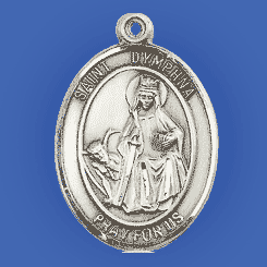 St. Dymphna Medal- Patron Saint of those who suffer mental 