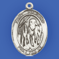 Saint Polycarp medal pendant