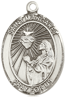 St. Margaret Mary Medal Necklace