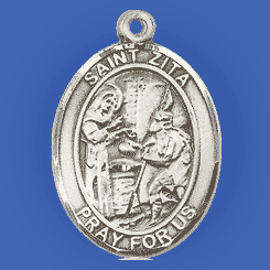 Saint Zita Medal Pendant