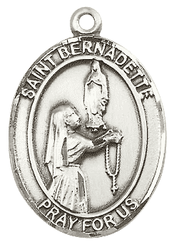 St. Bernadette Medal Pendant