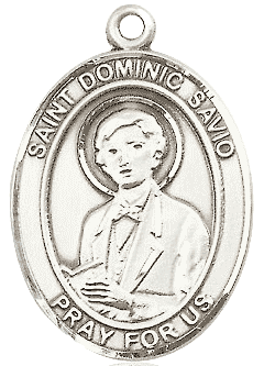 St. Dominic Savio Medal Necklace