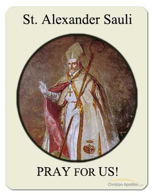 St. Alexander Sauli Pray for Us