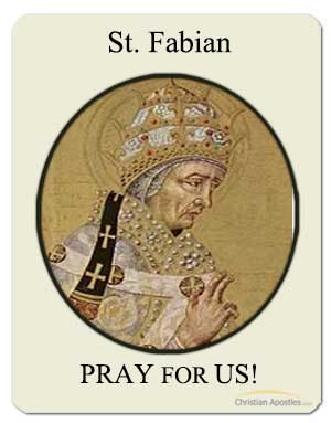 St. Fabian Pray for Us