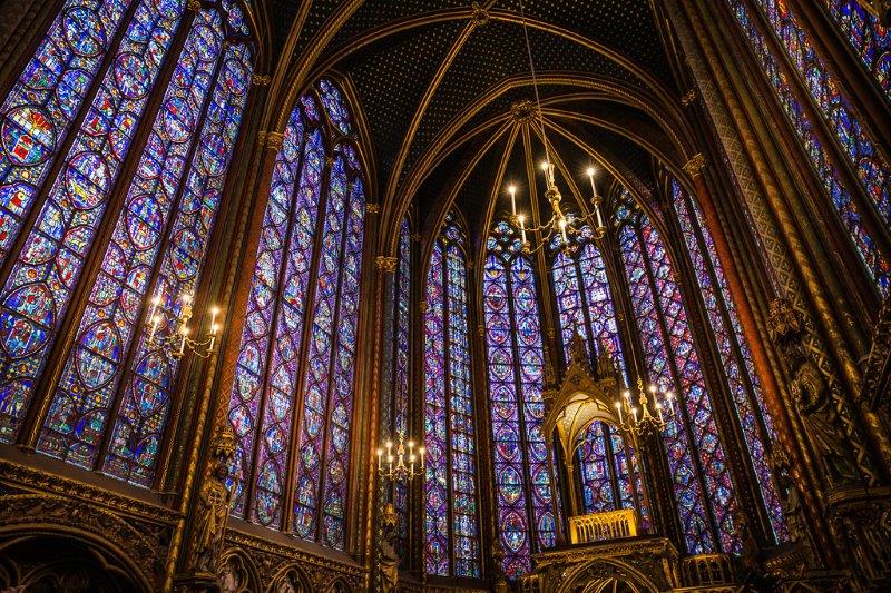 Stained Glass Sant Chapel Paris
