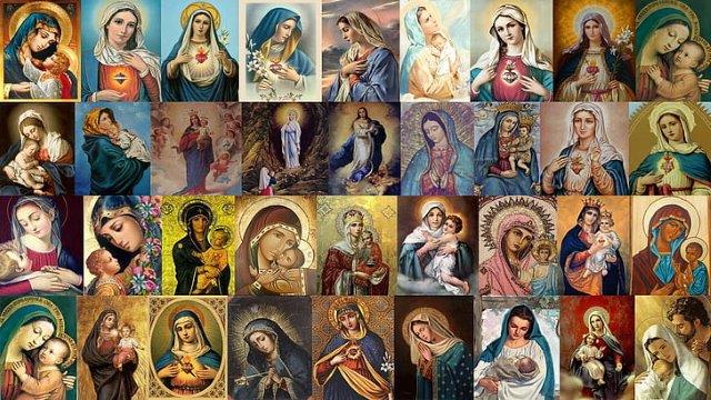 Collage of Marian Devotions