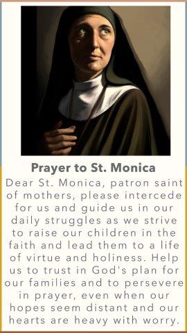 Prayer to Saint Monica