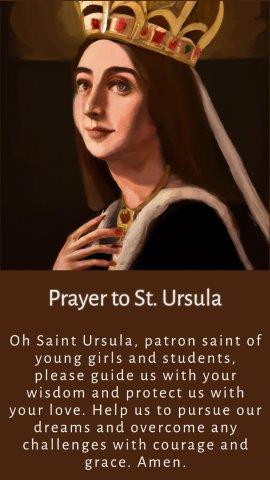 Prayer to Saint Ursula